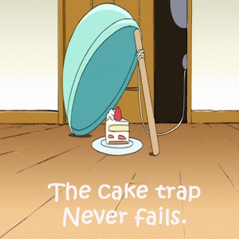 Cake trap