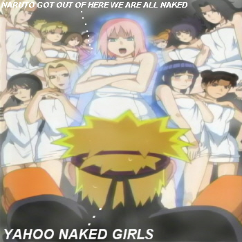 Naruto in the Girls Bath House