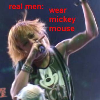 Real Men Wear Mickey Mouse to work