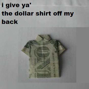 Dollar Bill Shirt