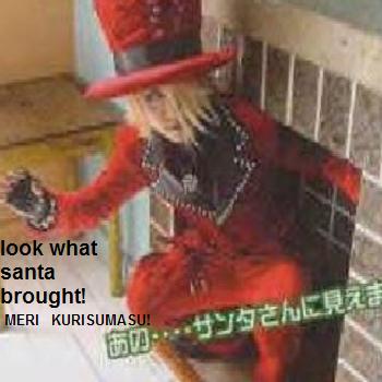 all i want for christmas: Mad Hatter Ruki-shi