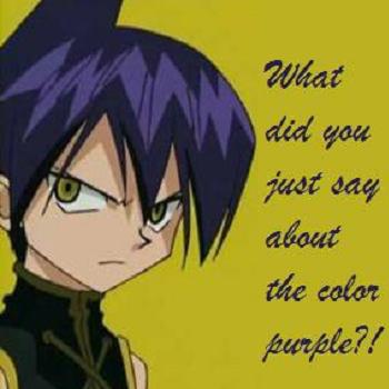 Purple is...