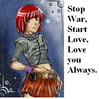 anti war love