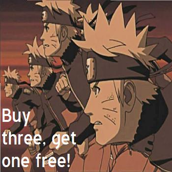 Naruto savings offer