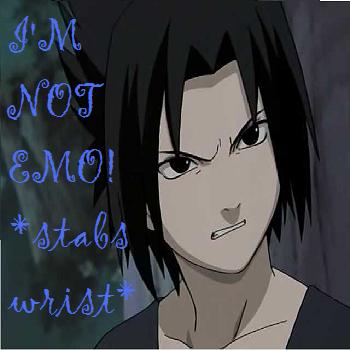 Sasuke's not emo!