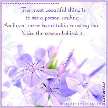 The most beautiful....