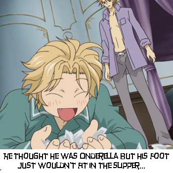 He thought he was cinderella.....