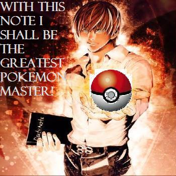 Death Note Pokemon Master