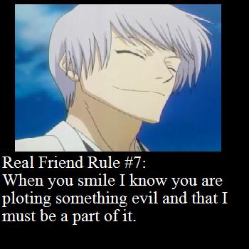 Real Friend Rule #7