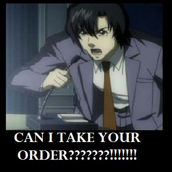 Taking Orders