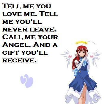 tell me you love me