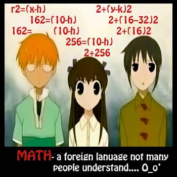 math the foreign language?!!