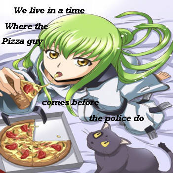 Pizza and police