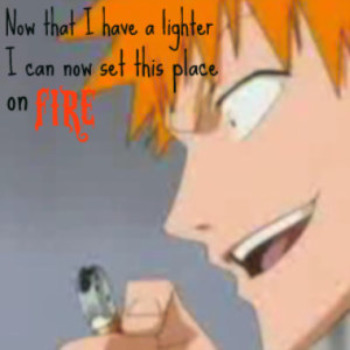 Ichigo and lighter
