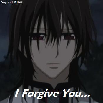 I forgive you...