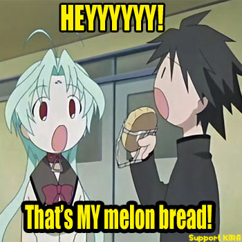 MY Melon Bread! T.T