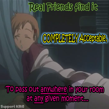 Real Friends think it's acceptable ^-^