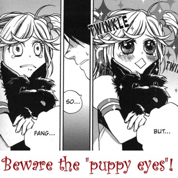 Not the Puppy Eyes!