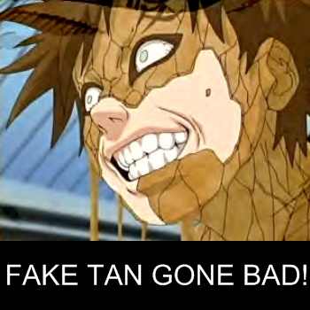 Gaara's Fake Tan