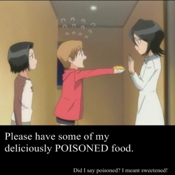 Yuzu's poi...food...
