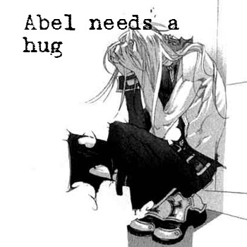 Abel needs a hug.