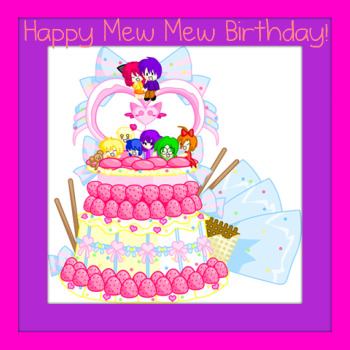 happy birthday cake wallpaper. Happy birthday TokyoMewMewGirl