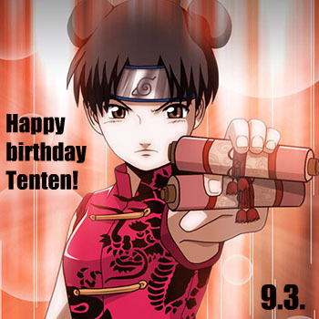 Happy birthday Tenten