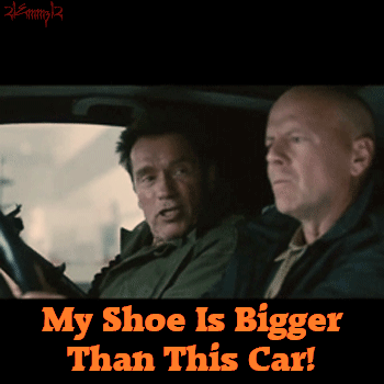My Shoe Is Bigger Than This Car