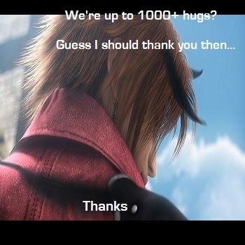 1000+ hugs? Seriously?! //.O