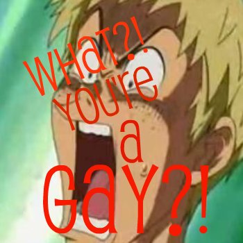 What?! You're a GAY?!