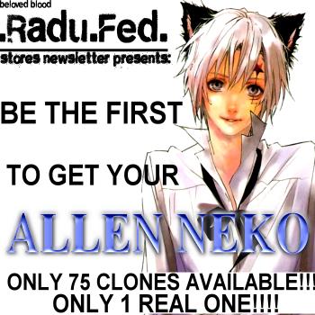 HURRY, GET YOUR ALLEN-KITTY!!!
