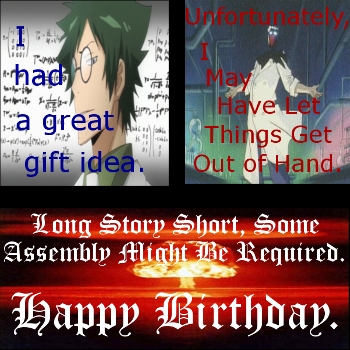 Mad Birthday Gift