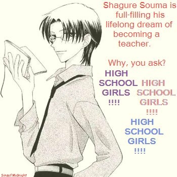 Sugure Sohma's Passion = Teaching?