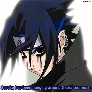 Sasuke goes Gaara