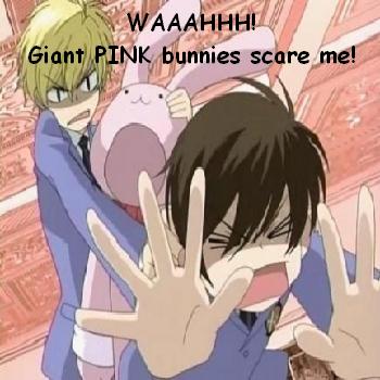 giant pink bunny