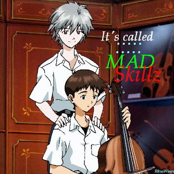 Kaworu and Shinji - Mad Skillz