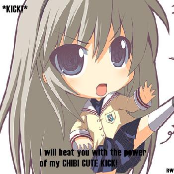 Tomoyo - Chibi Kick