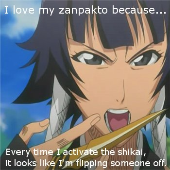 I Love My Zanpakto Because...