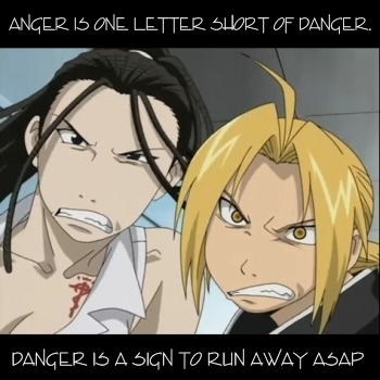 anger and danger