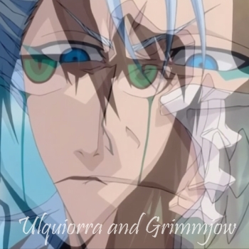 ulquiorra and grimmjow transparency