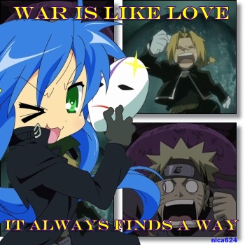 War is like love