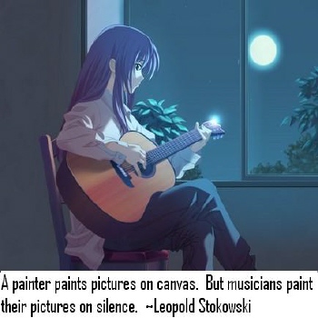 A Musician Canvas