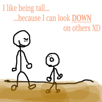 good bein' tall