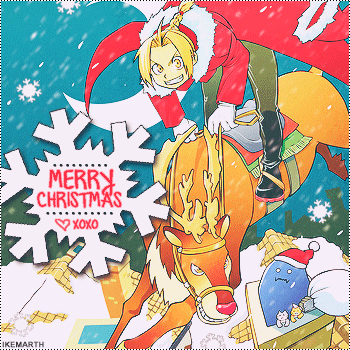 Fullmetal Christmas [GIF]