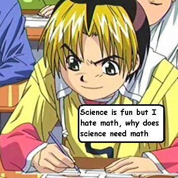 Love Science : Hate Math