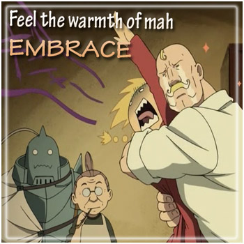 Feel the warmth of mah EMBRACE