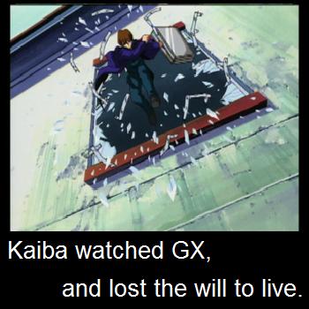 Kaiba hates GX