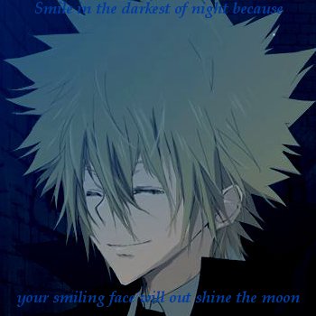 Smile in the dark