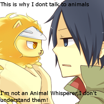 am not an Animal Whisperer