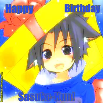 Happy Late Birthday Sasuke! xD